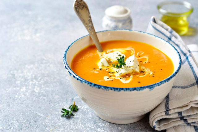 Caldo de abóbora. Foto/Reprodução: Lilechka75 no iStock