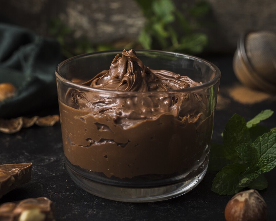 mousse de chocolate